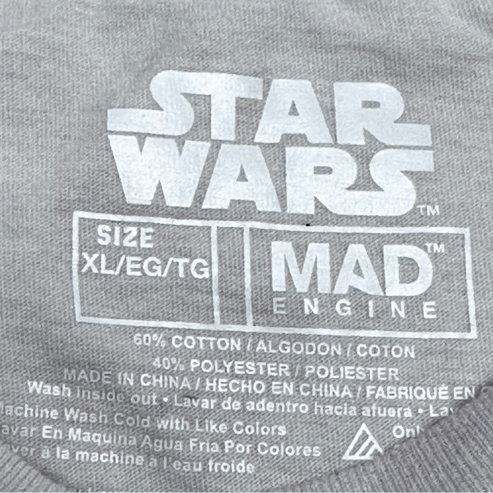 Star Wars MADJersey The Child Baby Yoda Grogu Pink Oversized Long Sleeve XL - Picture 2 of 9